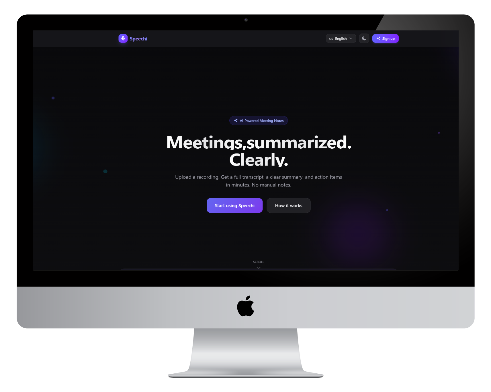 Speechi – AI Meeting Transcription & Smart Summaries